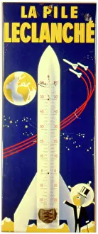 Batteries: Advertisement for Leclanche batteries