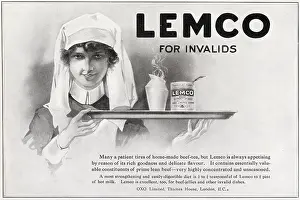 Extracts: Advert for Lemco - Extract of Beef 1922