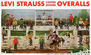 Levi: Advertisement, Levi Strauss copper riveted overalls