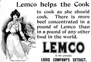 Extract: An advertisement for Liebig Meat Extracts