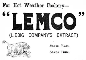 Extract: An advertisement for Liebig Meat Extracts