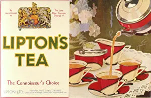 Teapot: Advertisement for Lipton's Tea