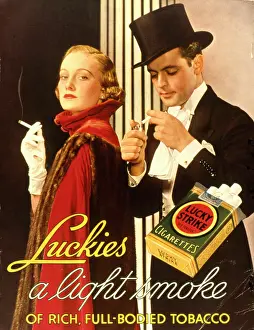 Bodied: Advertisement for Lucky Strike cigarettes