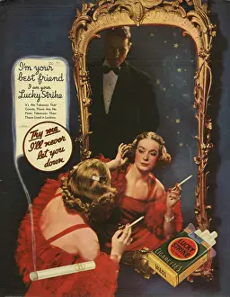 Cigs: ADVERT/LUCKY STRIKE CIGS