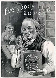 Macfarlane: Advert for MacFarlane Lang Biscuits 1902