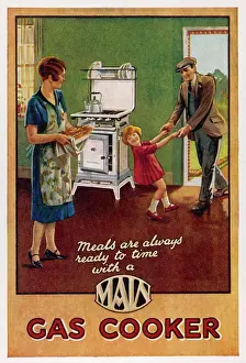 Cookers: Advert for Main gas cooker