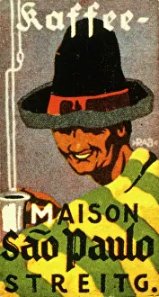 Paulo: Advertisement for Maison Sao Paulo coffee