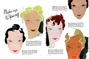 Vogue: Advert, Make up to Yourself
