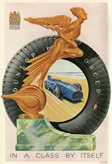Figurehead: Advert for Malcolm campbell 1931