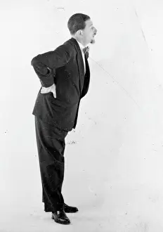 Colin Sherborne Collection: Advertisement -- male model posing