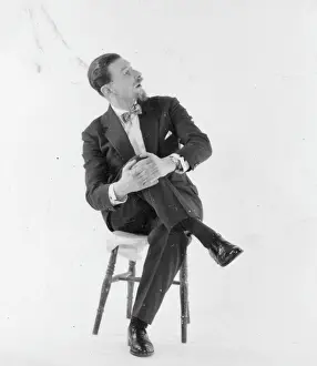 Colin Sherborne Collection: Advertisement -- male model posing