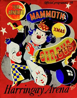 Harringay: Advertisement for a Mammoth Xmas Circus