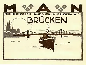 Retrographics Limited (ludwig Hohlwien): An advertisement for MAN Bridges