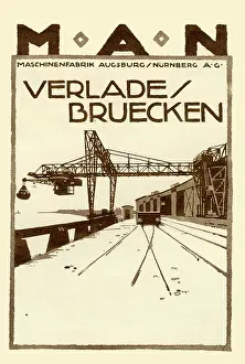 Retrographics Limited (ludwig Hohlwien): An advertisement for MAN Loading Bridges
