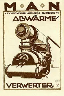 Retrographics Limited (ludwig Hohlwien): An advertisement for MAN recycling machines
