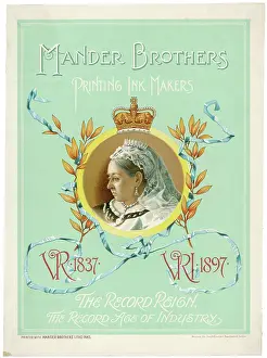 Mander: ADVERT/MANDER BROS INKS