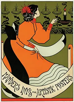 Victorian Style: Advert for Manders Inks 1897