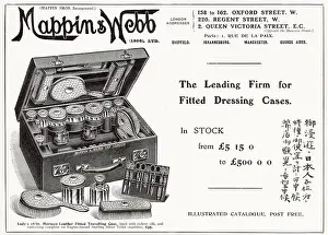 Mappin: Advert for Mappin & Webb dressing case 1910