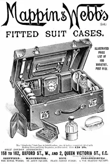 Mappin: Advertisement for a Mappin & Webb fitted suitcase