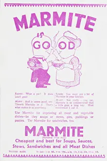 Ingredient: Advert for Marmite