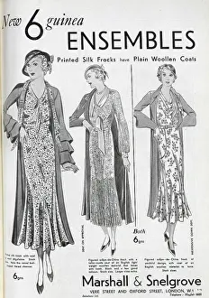 Woolen: Advert for Marshall and Snelgrove