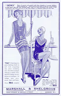 Snelgrove: Advert for Marshall & Snelgrove, London