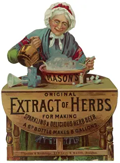 Delicious: ADVERT/MASON'S HERB/BEER
