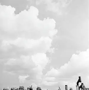 Skyscape: Advertising material -- still life of clouds