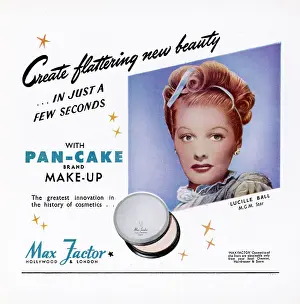 Toiletries: Advertisement - Max Factor 1946