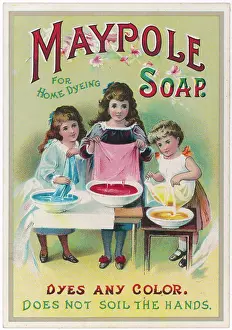 Maypole: Advert for Maypole Dye 1900s