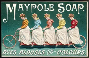 Dyes: Advert for Maypole Soap 1900s