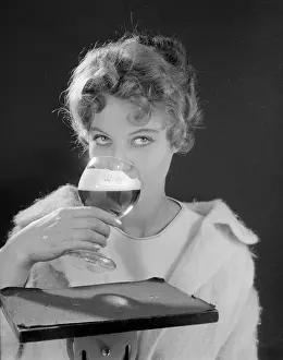 Mitchells: Advertisement for M&B Amber Beer