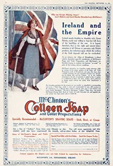Soaps: Advert for McClinton's Colleen Soap 1914