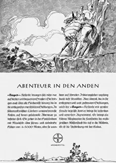 Anden: advertising, medicine, Bayer, Adventure in the