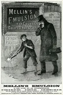 Coughs: Advert for Mellin's Emulsion 1895
