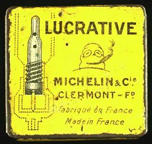 Garage: Advertisement for Michelin Lucrative auto equipment