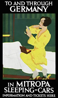 Mitropa: Advertisement: Mitropa Sleeping Cars