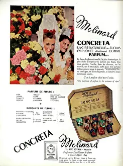 Perfumes: Advertisement for Molinard Concreta perfumes