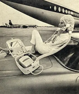 Lounging: Advert for Morphy Richards in Woman's Own magazine