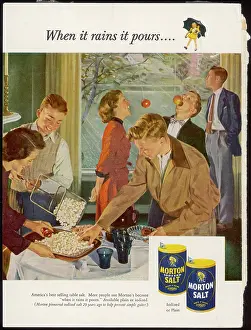 Popcorn: ADVERT/MORTON SALT 1953