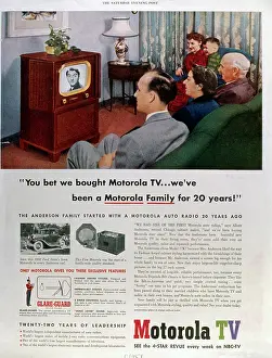 Programmes: Advertisement for Motorola TV