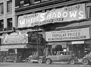 Advertisment: Advertisment of the movie White Shadows, 1929