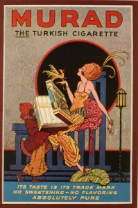 Murad: Advertisement for Murad Turkish cigarettes