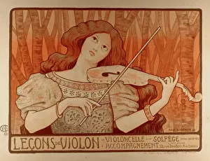 Accompaniment: Advertisement for music lessons