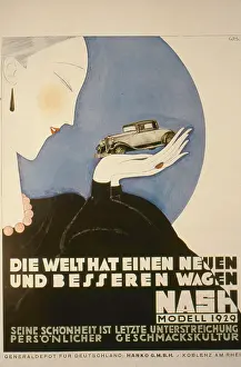 Nash: Advertisement for the Nash car, 1929 model
