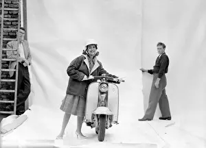 Lambretta: Advertisement for National Benzole petroleum