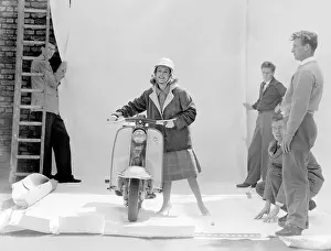 Lambretta: Advertisement for National Benzole petroleum