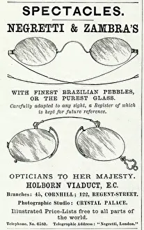 Negretti: Advert for Negretti and Zambra's 1888