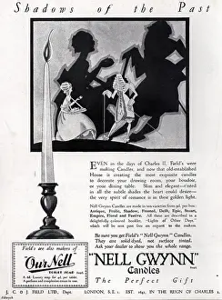 Gwynn: Advertisement for Nell Gwynn Candles