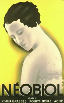 Toiletries: Advertisement for Neobiol skin treatment